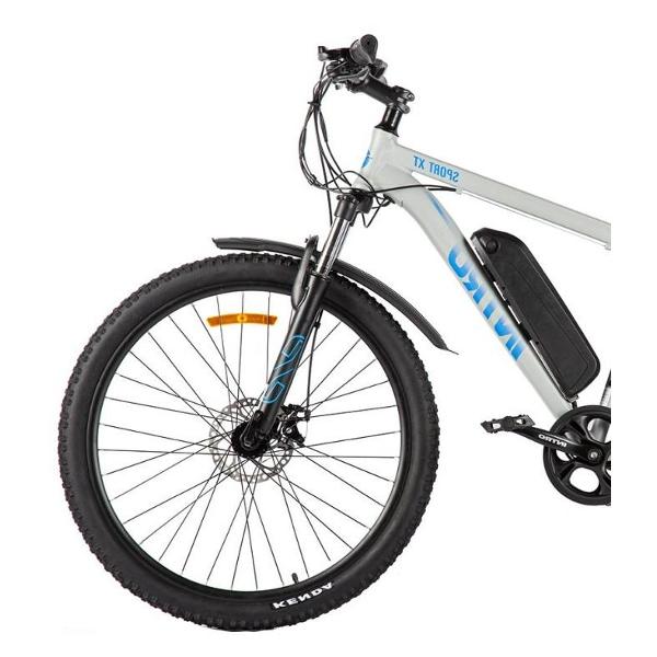 Электрический велосипед Intro Sport XT серо-синий