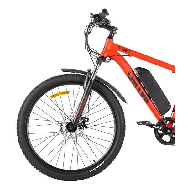 Электрический велосипед Intro Sport XT красно-черный