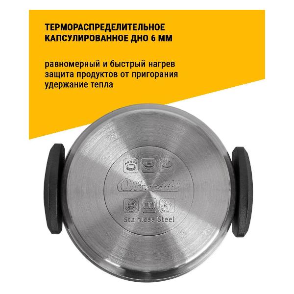 Набор кастрюль Olivetti SCKFL8136