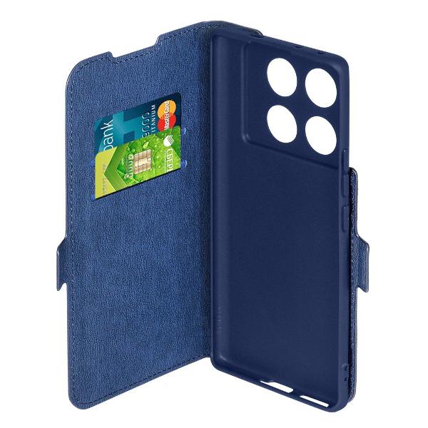 Чехол DF для Infinix Note 40 Pro синий