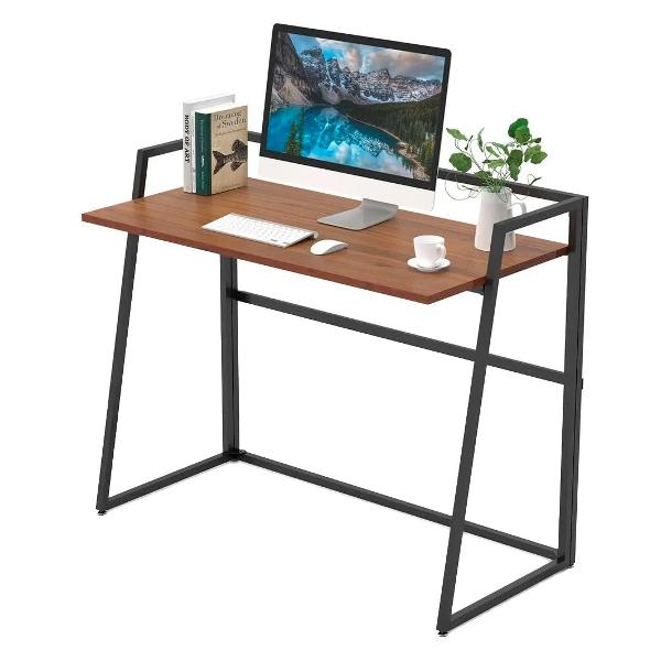 Компьютерный складной игровой стол Eureka ERK-FD-02C Cherry (коричневый)