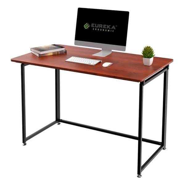 Компьютерный складной игровой стол Eureka ERK-FT-43T Teak (коричневый)
