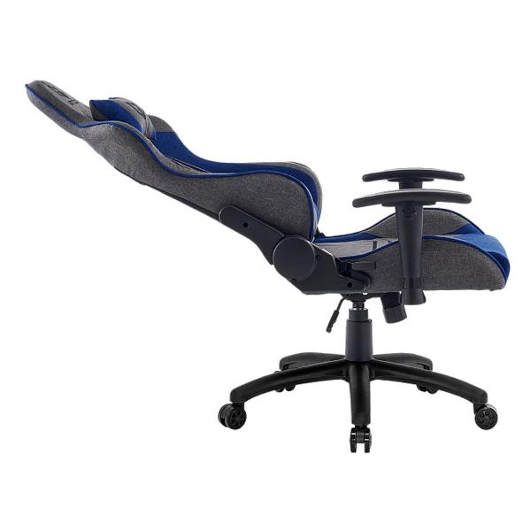 Кресло компьютерное игровое GameLab WARLOCK (GL-732) Breeze Gray, (серый/синий)