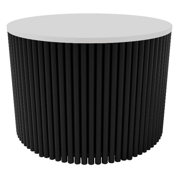 Столик журнальный GENGLASS TRUBIS Wood M черный