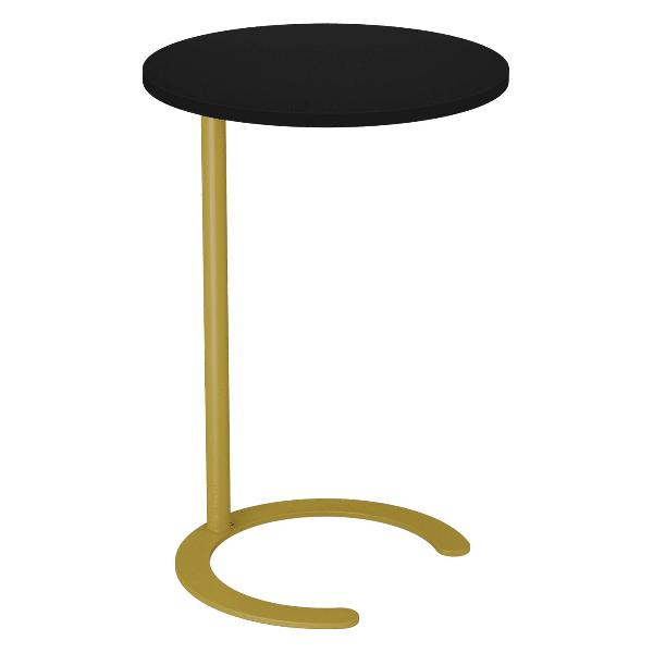 Столик журнальный GENGLASS HORSIX Wood S золотой