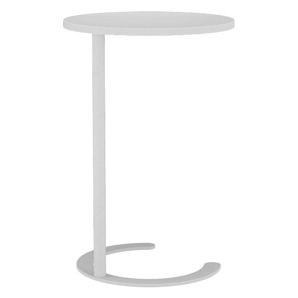 Столик журнальный GENGLASS HORSIX Wood S белый