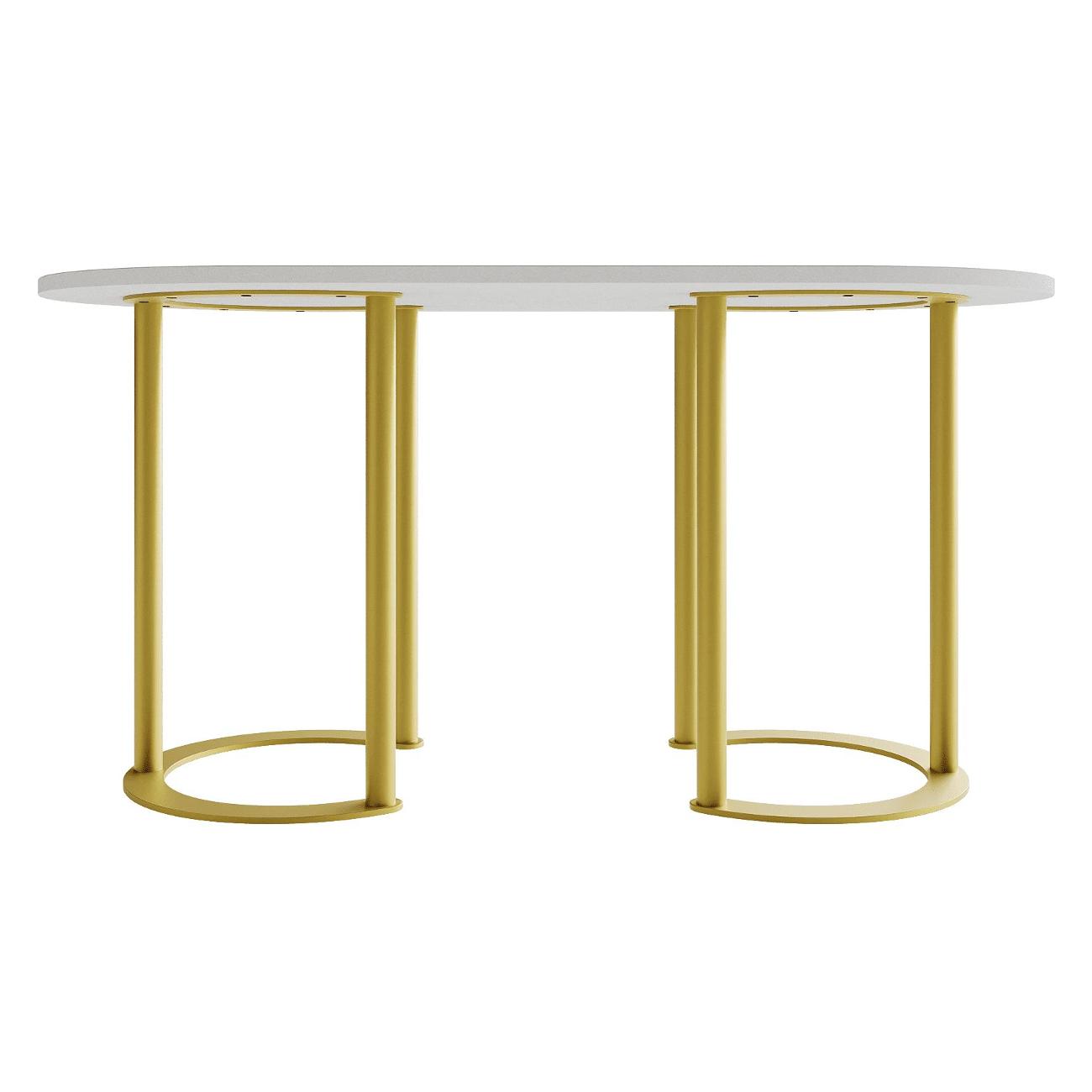 Столик журнальный GENGLASS DUHORSIX Low золотой