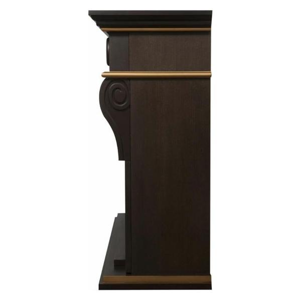 Портал для камина Electrolux Vittoriano 30 Темный дуб с золотой патиной