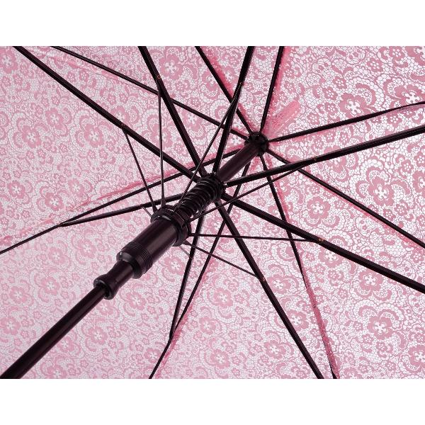 Зонт Рыжий Кот BASIC 90 трость розовый