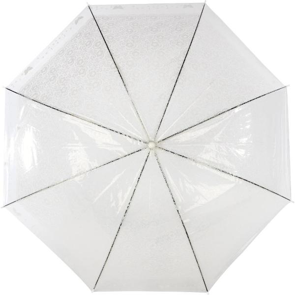 Зонт Рыжий Кот BASIC 90 трость белый