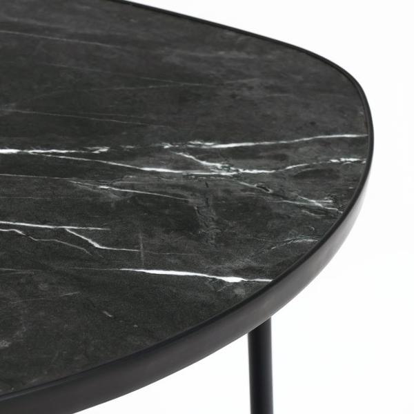 Столик журнальный нет бренда 10285488 черный