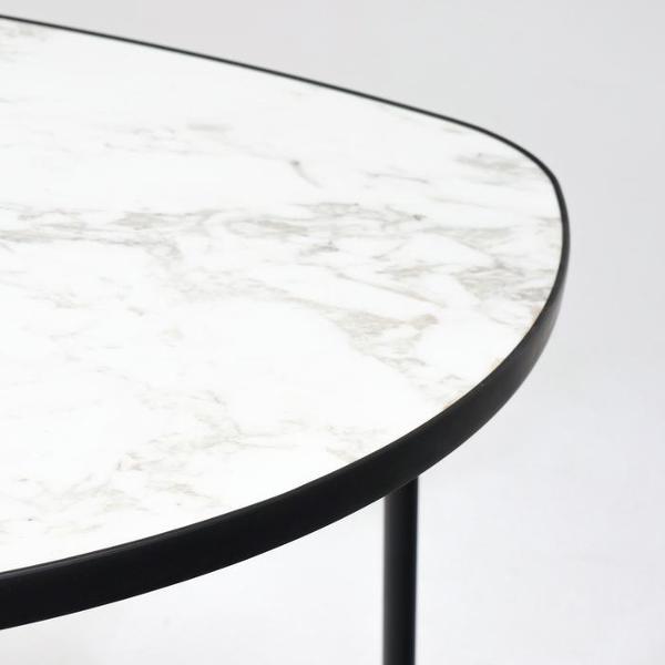 Столик журнальный нет бренда 10285487 черный