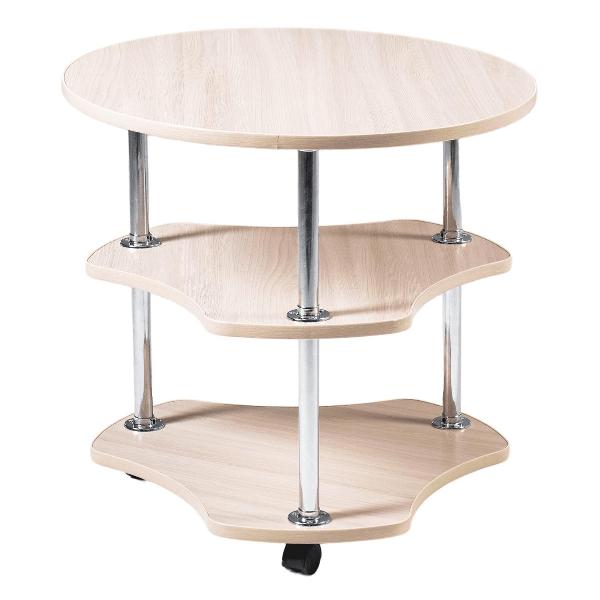 Столик журнальный нет бренда 4528157 ясень шимо светлый