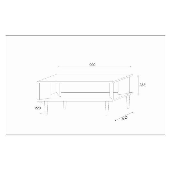 Столик журнальный Клик Мебель 9430755