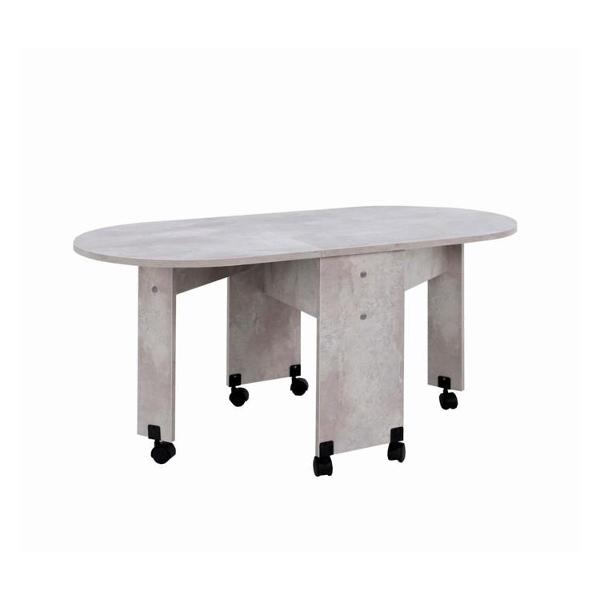 Столик журнальный нет бренда 10332279 цемент светлый