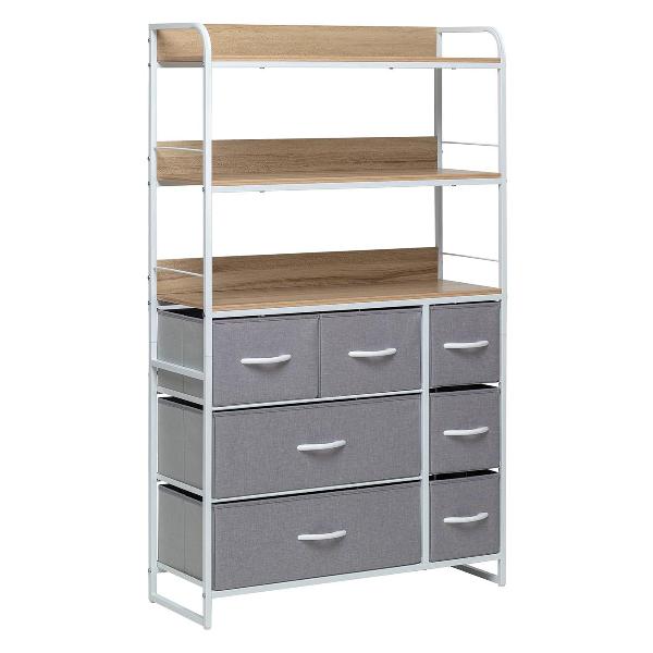 Комод бельевой Leset Ноа 7 с полками