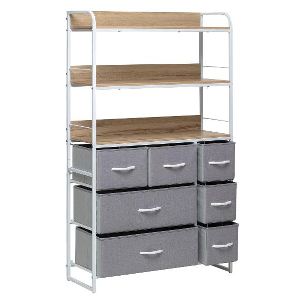 Комод бельевой Leset Ноа 7 с полками