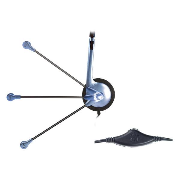 Наушники для компьютеров Genius HS-02B синий (31710037100)