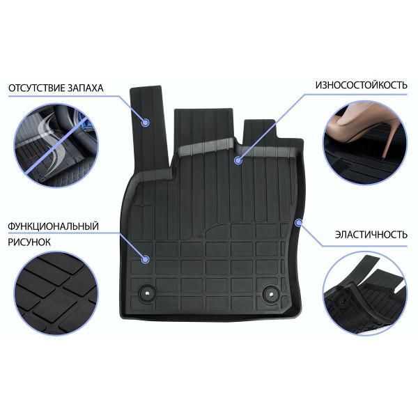 Коврик автомобильный Rival 60201001