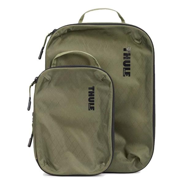 Органайзер дорожный Thule Compression Cube Set зеленый