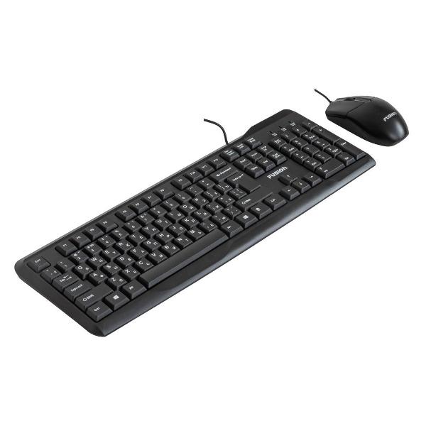 Комплект клавиатура и мышь игровые Fusion GKIT-508B