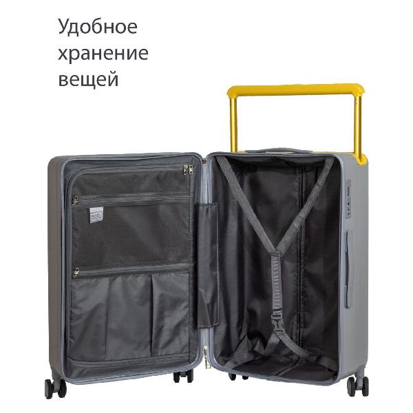 Чемодан National NLT111-M Gray