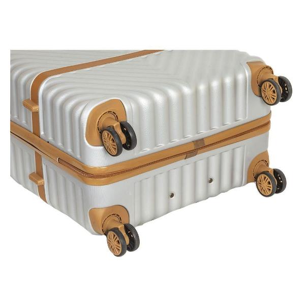 Чемодан National NLT108-L silver/white