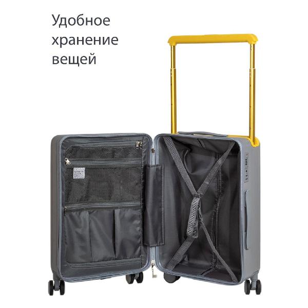 Чемодан National NLT111-S Gray