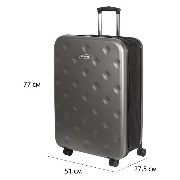 Чемодан Fusion FTS-1005-L grey