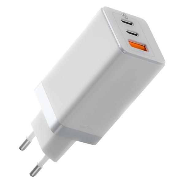 Сетевое зарядное устройство PDUSPB 65W Type-C x 2 и USB-A черный фото