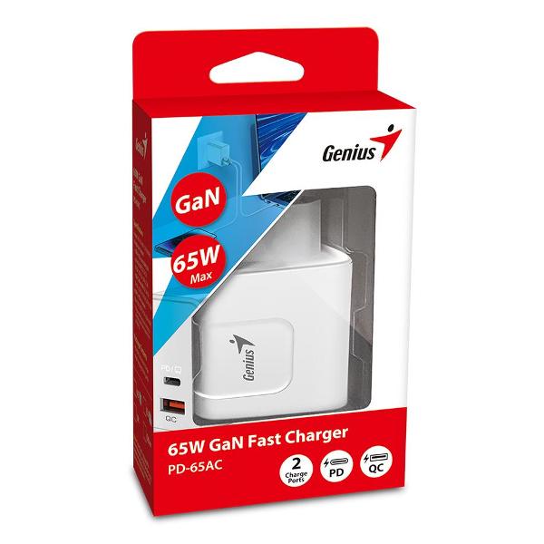 Сетевое зарядное устройство Genius PD-65AC (32590010400)