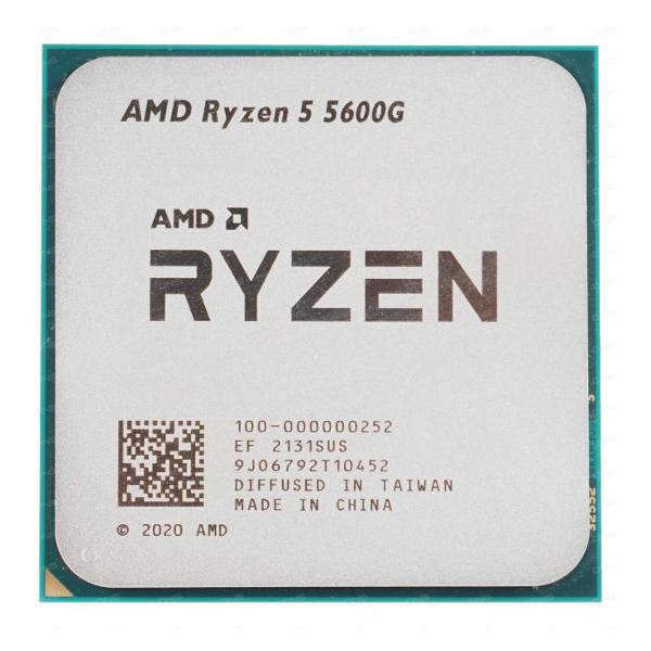 Процессор AMD Ryzen 5 5600G AM4 OEM 65W 3900 100-000000252
