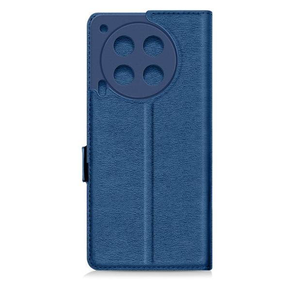 Чехол DF для Tecno Camon 30 (4G) tFlip-42  синий