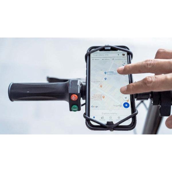 Держатель велосипедный для смартфонов Ulac Spyder-z-pro черный