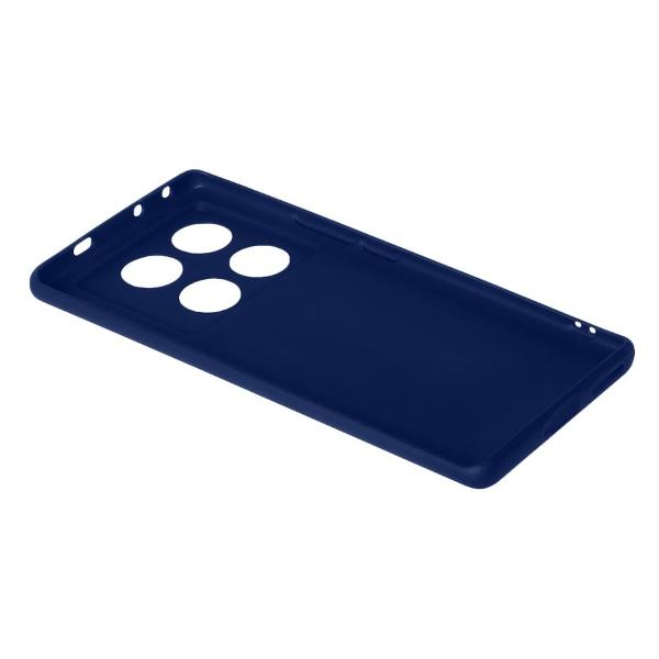 Чехол DF для Infinix Note 40 Pro (4G) синий