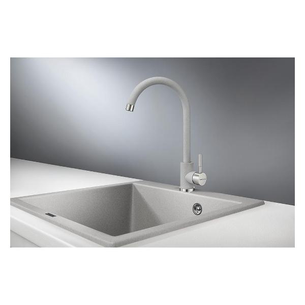 Смеситель Krona WASSER H265 серый