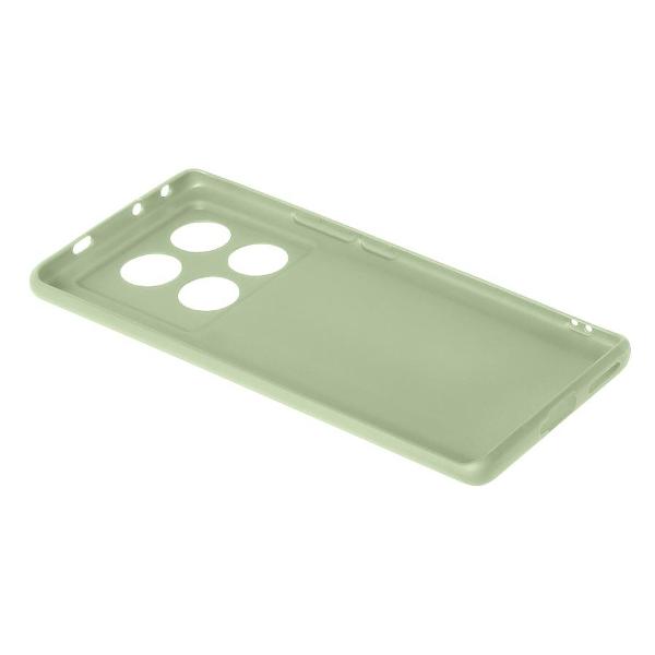 Чехол DF для Infinix Note 40 Pro (4G) зеленый