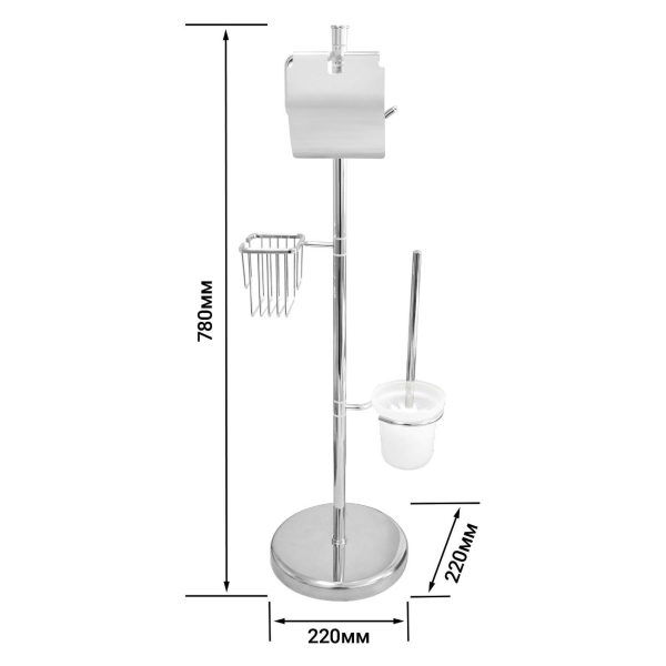 Ершик для унитаза Solinne 2522.019