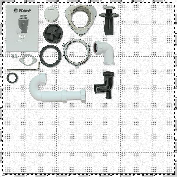 Измельчитель пищевых отходов Bort ALLIGATOR CONTROL