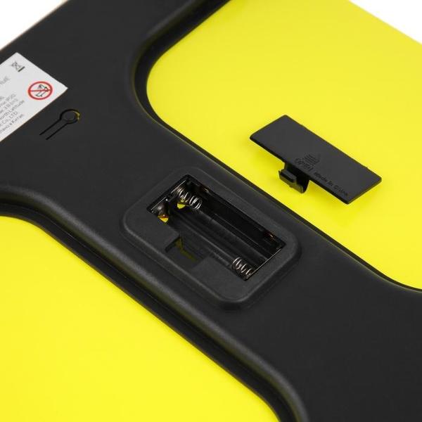 Весы напольные Luazon Home LVE-006 желтый