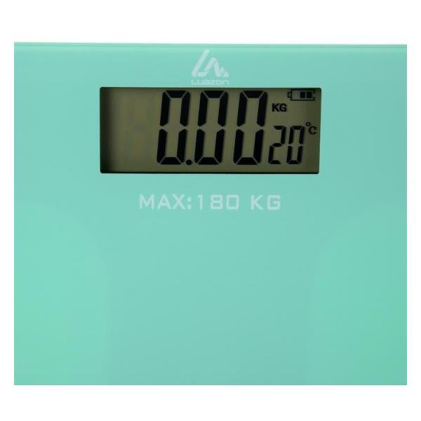 Весы напольные Luazon Home LVE-006 зеленый