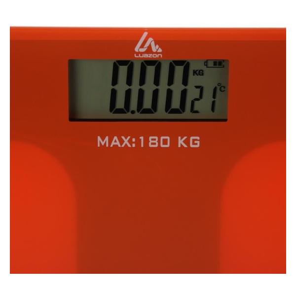 Весы напольные Luazon Home LVE-006 оранжевый