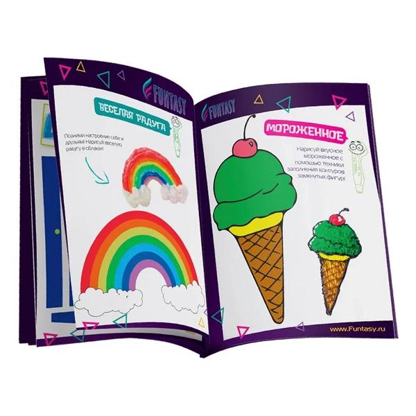 3D-ручка Funtasy Simple+PLA12+Lumi3+Книга-трафарет VSE