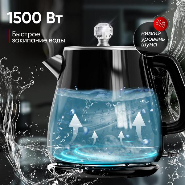 Электрочайник Envitec YD-1830 (EK-601) черный