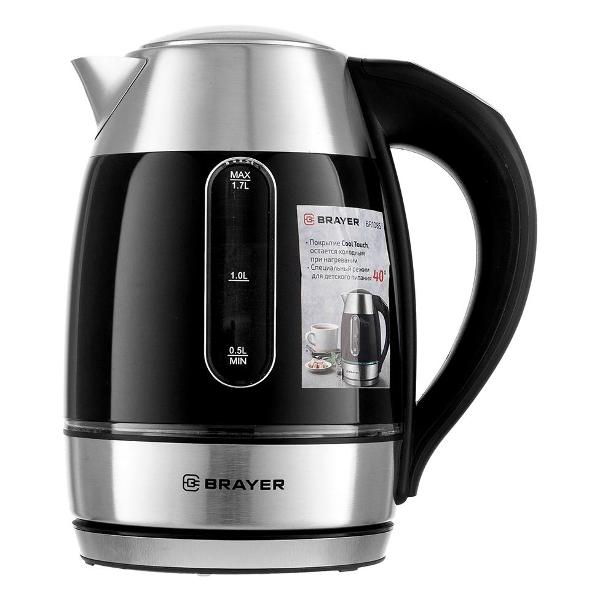 Электрочайник Brayer BR1085 черный фото