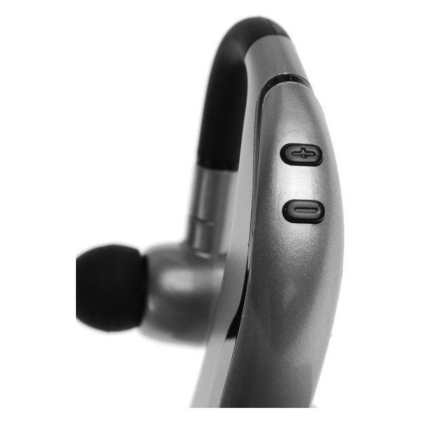 Bluetooth гарнитура BYZ B652 серебристая