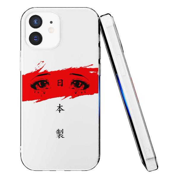 Чехол Mcover для iPhone 12/12 Pro, Грустные глаза, аниме