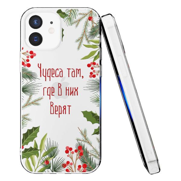 Чехол Mcover для iPhone 12/iPhone 12 Pro, Рождество