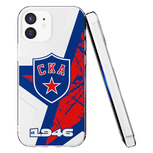 Чехол Mcover для iPhone 12/12 Pro, СКА: Эмблема клуба ver.2