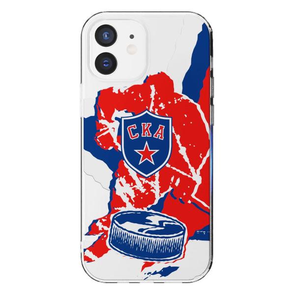 Чехол Mcover для iPhone 12/iPhone 12 Pro, СКА: Шайба ver.1